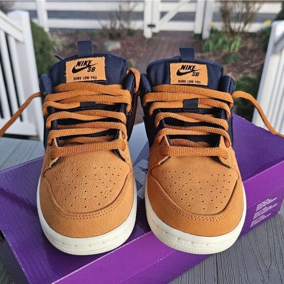 NIKE SB DUNK LOW PRO PRM 90's backpacks sneakers MENS 7 WOMENS 8.5 new in box - Picture 11 of 15